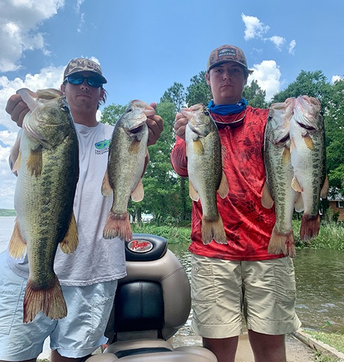 lake blackshear bass fishing
