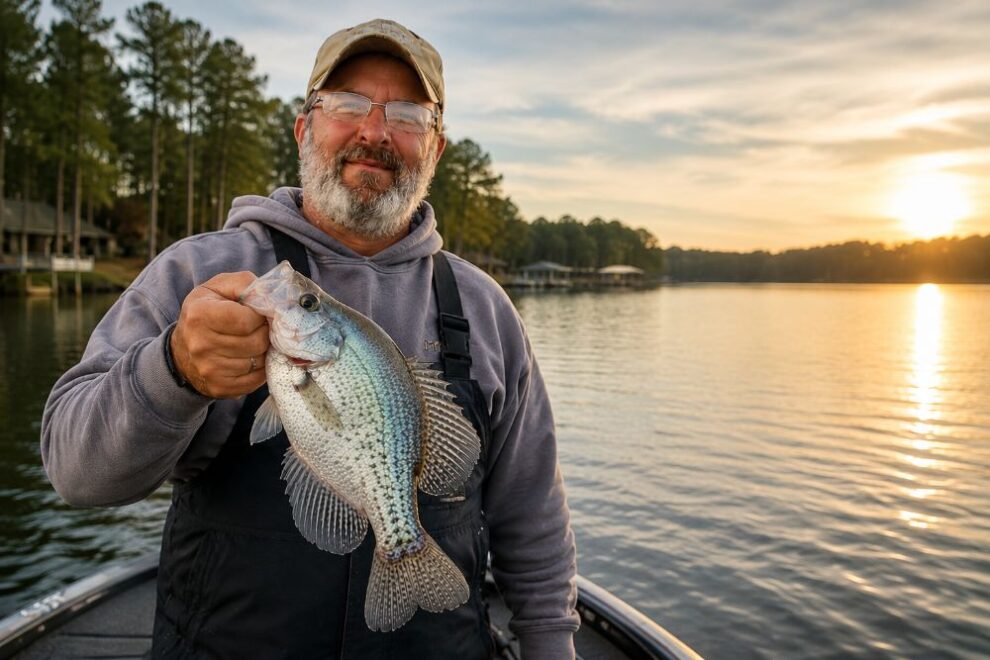 Guides Catch Winter Crappie on Lake Blackshear